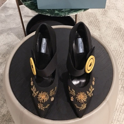 Prada 2019 Ladies Pumps High Heel - 프라다 2019 여성용 펌프스 하이힐, PRAS0040.Size(225 - 250).블랙