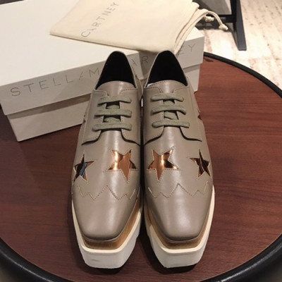 Stella McCartney 2019 Ladies Leather Platfrom Shoes - 스텔라매카트니 2019 여성용 레더 플랫폼 슈즈 STES0016,Size(225 - 245).그레이