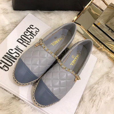 Chanel 2019 Ladies Plat Shoes - 샤넬 2019 여성용 플랫폼 슈즈 CHAS0205.Size(225 - 245).그레이