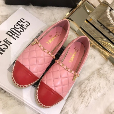 Chanel 2019 Ladies Plat Shoes - 샤넬 2019 여성용 플랫폼 슈즈 CHAS0207.Size(225 - 245).핑크