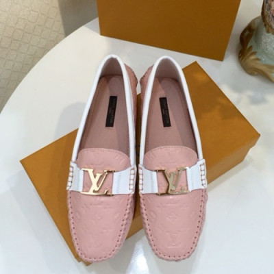 Louis Vuitton 2019 Ladies Leather Loafer  - 루이비통 2019 여성용 레더 로퍼 LOUS0056 , Size (225 - 255),핑크