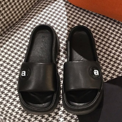 Alexander wang 2019 Ladies Slipper - 알렉산더왕 2019 여성용 슬리퍼 ALWS0001.(225 - 250).블랙