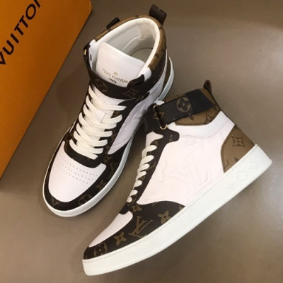 Louis vuitton 2019 Mm/Wm Leather Sneakers  - 루이비통 2019 남여공용 레더 스니커즈 LOUS0109,Size(225 - 270).화이트