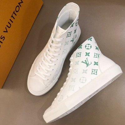 Louis vuitton 2019 Mens Leather Sneakers  - 루이비통 2019 남성용 레더 스니커즈 LOUS0112,Size(240 - 270).화이트