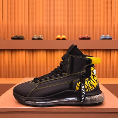 Givenchy 2019 Mens Leather Sneakers - 지방시 2019 남성용 레더 스니커즈 GIVS0010,Size(240 - 270).블랙
