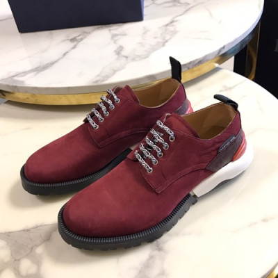 Dior 2019 Mens Suede Oxford Shoes  - 디올 2019 남성용 스웨이드 옥스퍼드 슈즈 DIOS0029.Size (245 - 270).와인