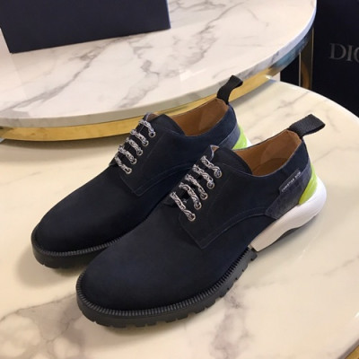 Dior 2019 Mens Suede Oxford Shoes  - 디올 2019 남성용 스웨이드 옥스퍼드 슈즈 DIOS0031.Size (245 - 270).다크네이비