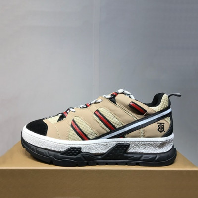 Burberry 2019 Mens Running Shoes - 버버리 2019 남성용 런닝슈즈 BURS0006,Size(240 - 275).베이지+블랙