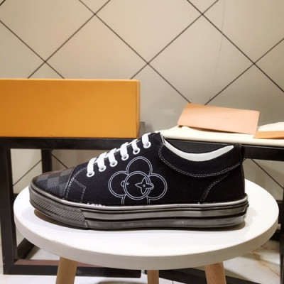 Louis vuitton 2019 Mens Canvas Sneakers  - 루이비통 2019 남성용 캔버스 스니커즈 LOUS0145,Size(240 - 270).블랙