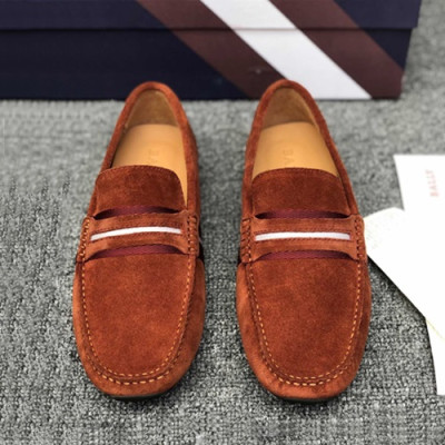 Bally 2019 Mens Suede Loafer - 발리 2019 남성용 스웨이드 로퍼,BALS0035,Size(245 - 265).브라운