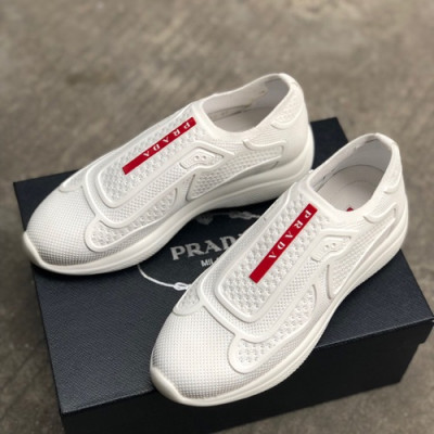 Prada 2019 Ladies Sneakers - 프라다 2019 여성용 스니커즈 PRAS0085,Size(225 - 245).화이트