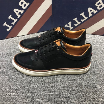 Bally 2019 Mens Leather Sneakers - 발리 2019 남성용 레더 스니커즈,BALS0040,Size(245 - 265).블랙
