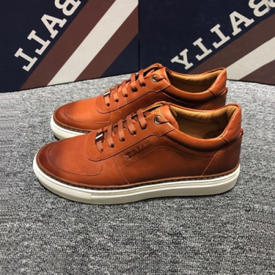 Bally 2019 Mens Leather Sneakers - 발리 2019 남성용 레더 스니커즈,BALS0041,Size(245 - 265).브라운