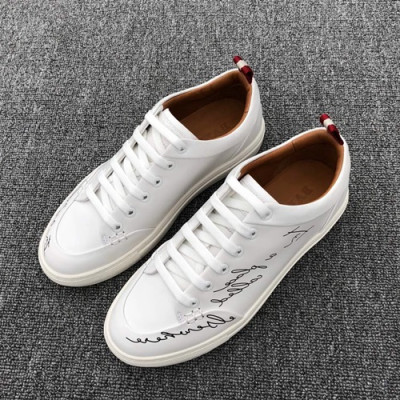 Bally 2019 Mens Leather Sneakers - 발리 2019 남성용 레더 스니커즈,BALS0042,Size(245 - 265).화이트