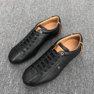 Bally 2019 Mens Leather Sneakers - 발리 2019 남성용 레더 스니커즈,BALS0043,Size(245 - 265).블랙