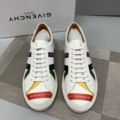 Givenchy 2019 Mens Leather Sneakers - 지방시 2019 남성용 레더 스니커즈 GIVS0012,Size(245 - 270).화이트