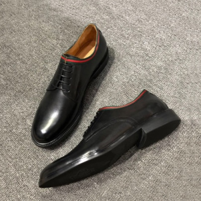 Gucci 2019 Mens Leather Oxford Shoes -  구찌 2019 남성용 레더 옥스퍼드 슈즈 GUCS0179.Size(245 - 265).블랙