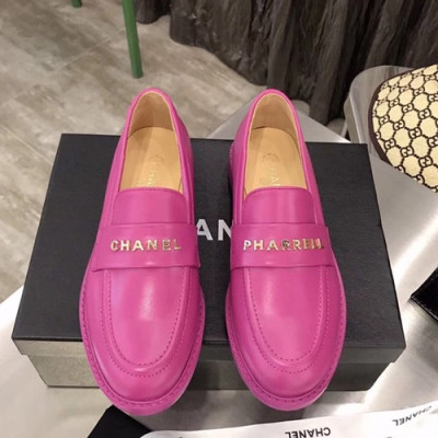 Chanel 2019 Ladies Leather Loafer - 샤넬 2019 여성용 레더 로퍼 CHAS0225.Size(225 - 245).퍼플