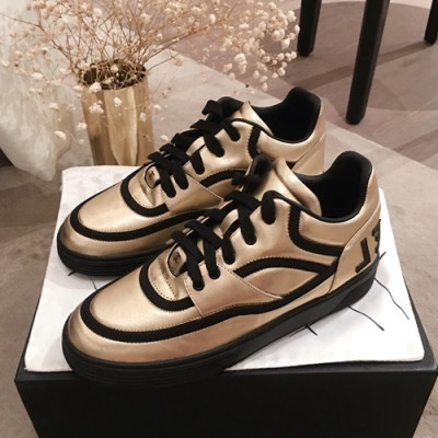 Chanel 2019 Ladies Running Shoes - 샤넬 2019 여성용 런닝슈즈 CHAS0268.Size(225 - 245).옐로우골드