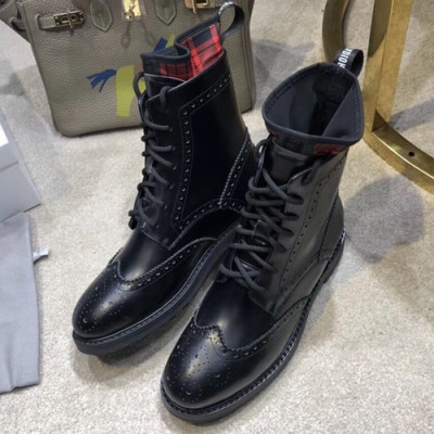 [걸크러시]Dior 2019 Ladies Leather Boots - 디올 2019 여성용 레더 부츠 DIOS0055,Size(225-250),블랙