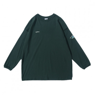 Vetements 2019 Mens Printing Logo Cotton Short Sleeved Oversize Tshirt - 베트멍 남성 프린팅 로고 코튼 오버사이즈 긴팔티 Vet06x.Size(s - l).다크그린
