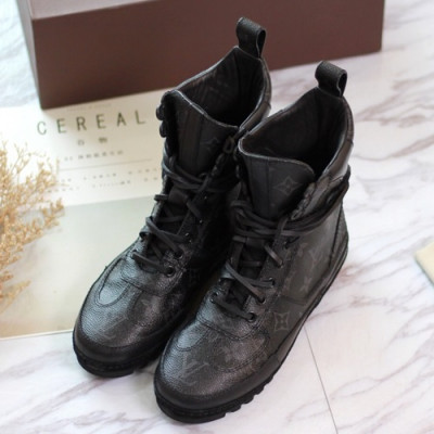 [매장판]Louis vuitton 2019 Ladies Boots Sneakers - 루이비통 2019 여성용 부츠 스니커즈,LOUS0163,Size(225 - 255).블랙