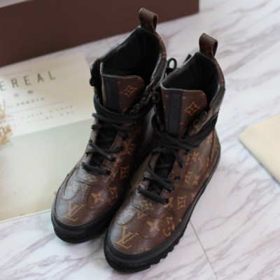 Louis vuitton 2019 Ladies Boots Sneakers - 루이비통 2019 여성용 부츠 스니커즈,LOUS0165,Size(225 - 255).브라운