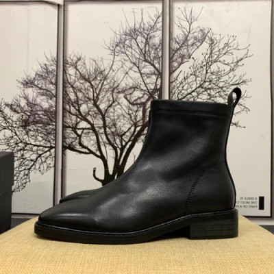 Alexander wang 2019 Ladies Leather Boots - 알렉산더왕 2019 여성용 레더 부츠 ALWS0009,Size(225-250),블랙