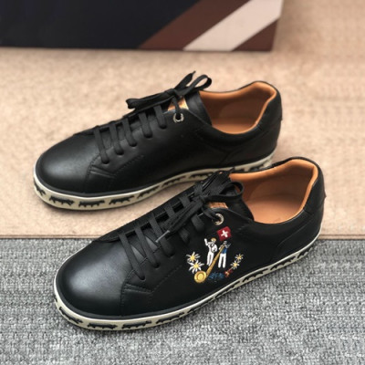 [매장판]Bally 2019 Mens Leather Sneakers - 발리 2019 남성용 레더 스니커즈,BALS0050,Size(245 - 265).블랙