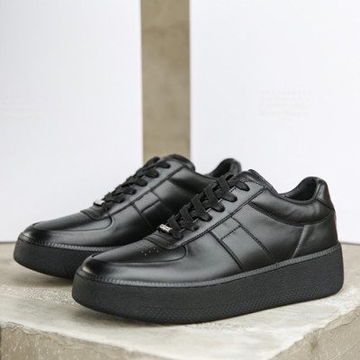 Maison Margiela 2019 Mens Leather Sneakers - 메종 마르지엘라 2019 남성용 레더 스니커즈, MMS0007.Size(245 - 270),블랙