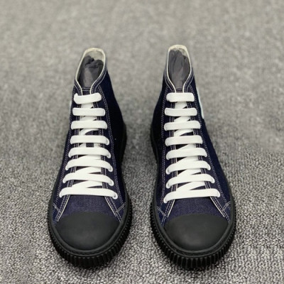Prada 2019 Mens Denim Sneakers - 프라다 2019 남성용 데님 스니커즈 PRAS00109,Size(245 - 265).블루
