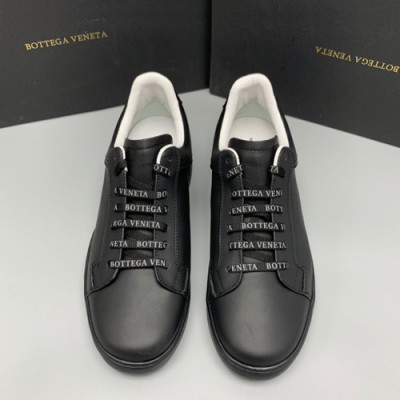 Bottega Veneta 2019 Mens Leather Sneakers - 보테가베네타 2019 남성용 레더 스니커즈, BVS0018.Size(245 - 270).블랙