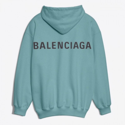 Balenciaga 2019 Mm/Wm Logo Oversize Cotton Hood Tee - 발렌시아가 남자 로고 오버사이즈 코튼 후드티 Bal0268x.Size(xs - l).그린