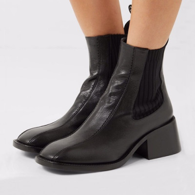Chloe 2019 Ladies Leather Boots - 끌로에 2019 여성용 레더 부츠,CHLOS0001.Size(225 - 250).블랙
