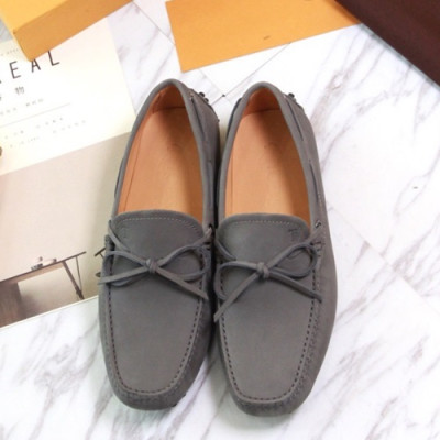 Tod's 2019 Mens Suede Loafer - 토즈 2019 남성용 스웨이드 로퍼 TODS0011.Size(240 - 270).그레이