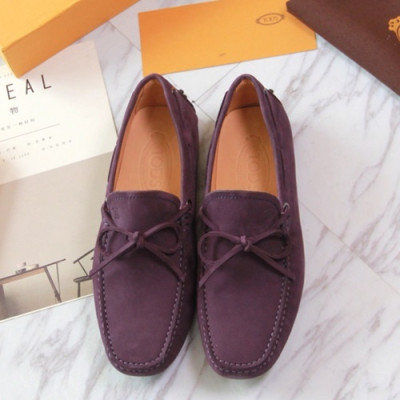 Tod's 2019 Mens Suede Loafer - 토즈 2019 남성용 스웨이드 로퍼 TODS0012.Size(240 - 270).퍼플