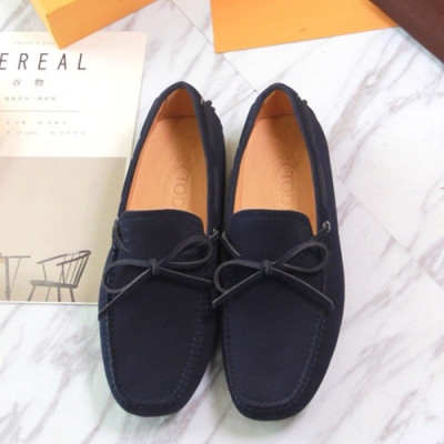 Tod's 2019 Mens Suede Loafer - 토즈 2019 남성용 스웨이드 로퍼 TODS0013.Size(240 - 270).네이비