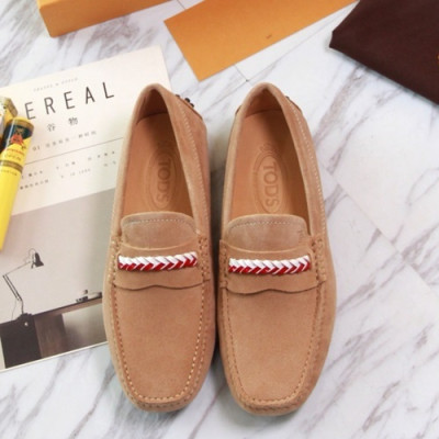 Tod's 2019 Mens Suede Loafer - 토즈 2019 남성용 스웨이드 로퍼 TODS0019.Size(240 - 270).베이지
