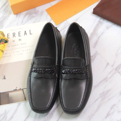 Tod's 2019 Mens Leather Loafer - 토즈 2019 남성용 레더 로퍼 TODS0021.Size(240 - 270).블랙
