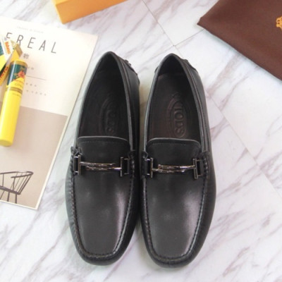 Tod's 2019 Mens Leather Loafer - 토즈 2019 남성용 레더 로퍼 TODS0029.Size(240 - 270).블랙