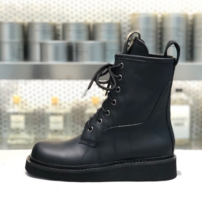 Bottega Veneta 2019 Ladies Leather Boots - 보테가베네타 2019 여성용 레더 부츠,BVS0020.Size(225 - 250).블랙