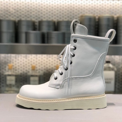 Bottega Veneta 2019 Ladies Leather Boots - 보테가베네타 2019 여성용 레더 부츠,BVS0021.Size(225 - 250).화이트