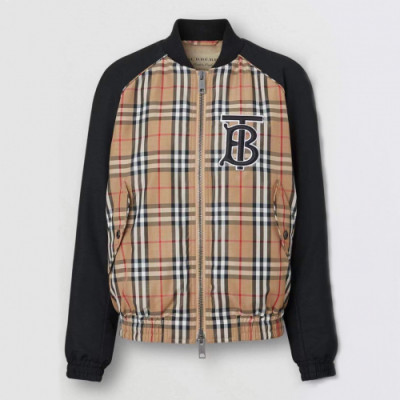 Burberry 2019 Mm/Wm Classic Casual Logo Bombar Jacket - 버버리 2019 남자 클래식 캐쥬얼 로고 봄버 자켓 Bur013x.Size(s - 2xl),카멜