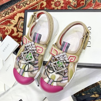 [핫신상]Gucci 2019 Mm / Wm Sandal - 구찌 2019 남여공용 샌들 GUCS0183.Size(225 -  270).핑크