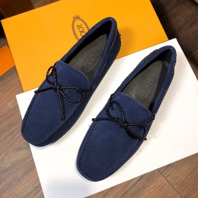 Tod's 2019 Mens Suede Loafer - 토즈 2019 남성용 스웨이드 로퍼 TODS0033.Size(240 - 270).네이비