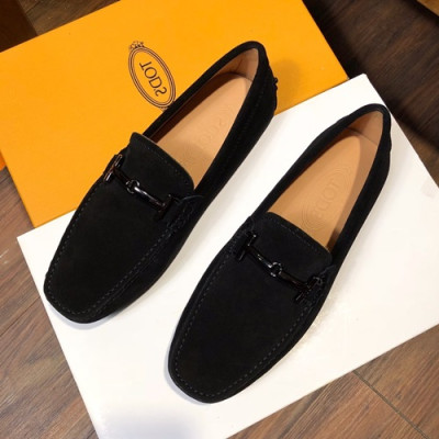 Tod's 2019 Mens Suede Loafer - 토즈 2019 남성용 스웨이드 로퍼 TODS0037.Size(240 - 270).블랙
