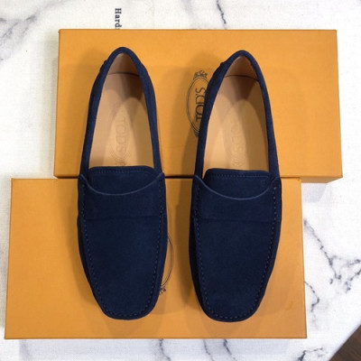 Tod's 2019 Mens Suede Loafer - 토즈 2019 남성용 스웨이드 로퍼 TODS0038.Size(240 - 270).네이비