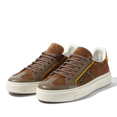 Ferragamo 2019 Mens Leather Sneakers - 페라가모 2019 남성용 레더 스니커즈, FGMS0059,Size(245 - 265).브라운