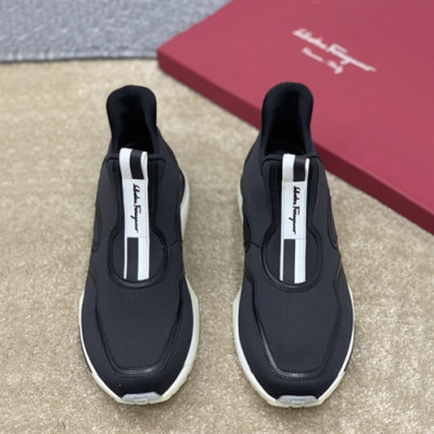 Ferragamo 2019 Mens Running Shoes - 페라가모 2019 남성용 런닝슈즈, FGMS0060,Size(245 - 265).블랙