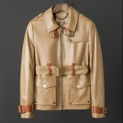 [커스텀급]Burberry 2019 Womens Vintage Sheepskin Jacket - 버버리 2019 여성 빈티지 양가죽 자켓 Bur0874x.Size(s - xl).카멜